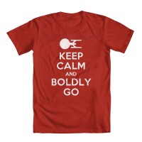 Keep Calm Boldly Go